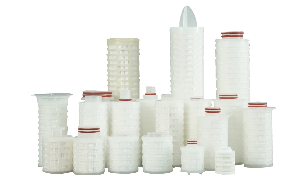 pleated cartridge filters